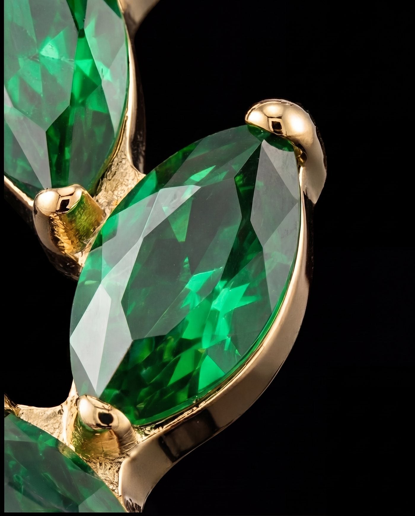 Liana — An emerald vine climbing the ear